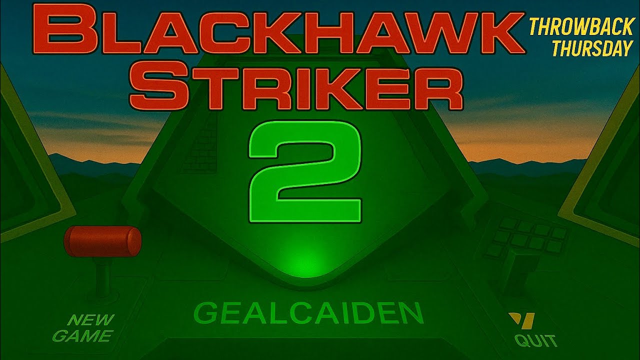 Blackhawk Striker 2 Throwback! 🎮 | Classic Arcade Air Combat Action!