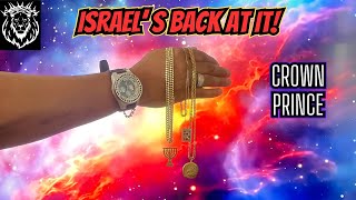 ISRAEL'S BACK AT IT! CROWN PRINCE (DIPSET GROUND ZERO REMIX) (LYRICS VIDEO)