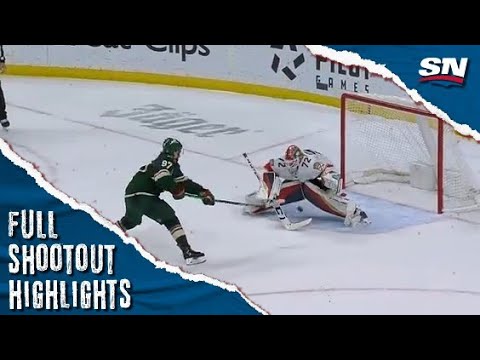 Florida Panthers at Minnesota Wild | FULL Shootout Highlights - February 13, 2023