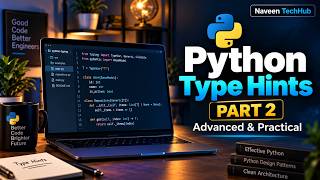 Advanced Python Type Hints Explained | TypedDict, Generics, Callable, Mypy & Pydantic