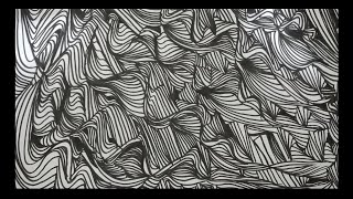 Abstract art with simple patterns
