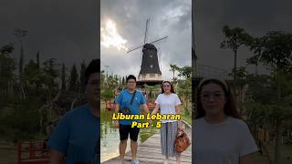 Liburan Lebaran Part - 5 #youtubeshorts #liburanlebaran #tanahkaro #liburan #liburankeluarga