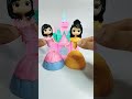 Trendy Pink Princess and Yellow Sofia Change CRAZY Dress! #trend #trending #shorts #shortvideo