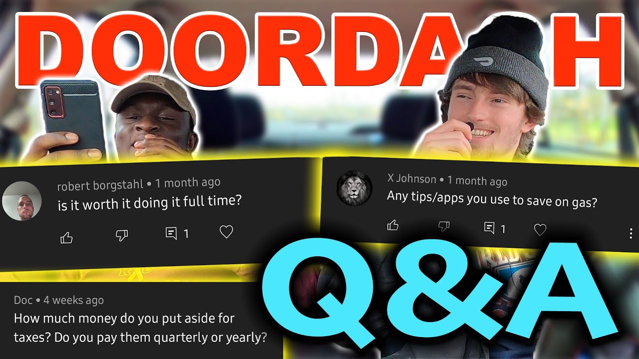 YOUR DoorDash Questions ANSWERED YouTube