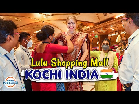 LULU MALL INDIA 🇮🇳🛍 FASHION, FUN & GETTING READY FOR JULIA'S WEDDING !?!?!?! | 197 Countries, 3 Kids