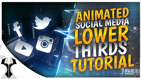 How To Make Animated Social Media Lower thirds Like AE On Android // Yuvrajz