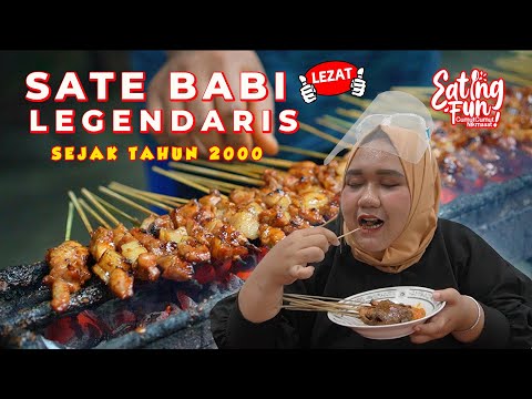 SATE BABI SEGARAN LEGENDARIS ! MANTAP ! | Eatingfun Eps. 32 | Kuliner Kediri