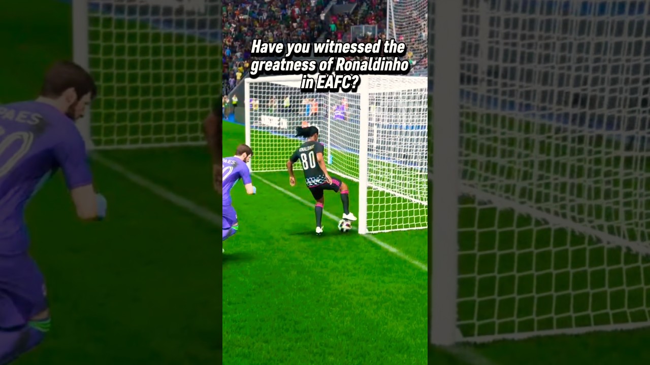 ⚽️The magic of Ronaldinho🇧🇷 #shorts #FC24 #ロナウジーニョ #football #soccer #games #gaming #ronaldinho