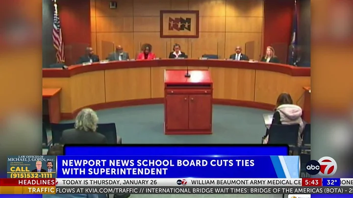 Newport News Public Schools superintendent fired