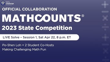 MATHCOUNTS 2023 State Competition Live Solve 1