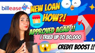 BILLEASE NEW CREDIT BOOST !! APPROVED ₱80,000 KAHIT MAY CASH LOAN PA? (BONGGA) LEGIT TO !!