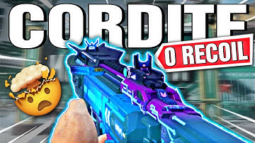 This Cordite Gunsmith(No Recoil) will make you a Pro in COD Mobile! Best Cordite Loadout/Attachments