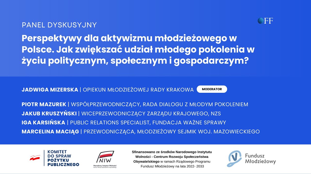Jak zwiększać udział młodego pokolenia w życiu politycznym, społecznym