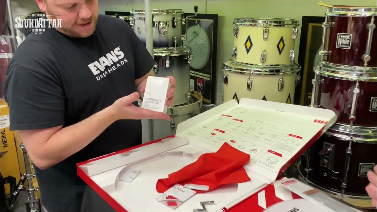 [NEW] Evans Snare Tune Up Kits Snare Batter & Reso Head & Wire + FREE