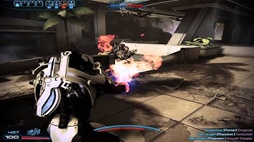 Mass Effect 3 Multiplayer Gameplay (Geth Trooper Soldier)