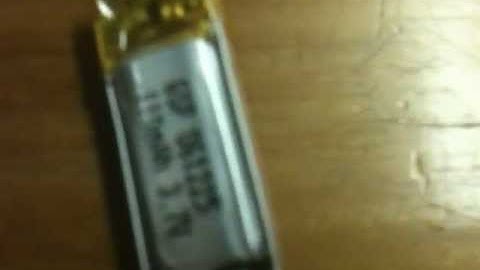 Arduino FIO Blink Sketch with Battery