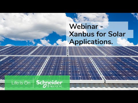 Webinar Replay - Xanbus for Solar application