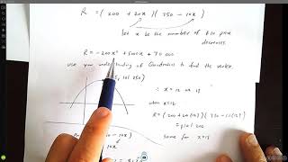 Optimization Problem - Maximum Revenue by Offering a Rebate (Quadratic Way) Wealth