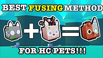 THE BEST FUSING METHODS FOR OP HC PETS IN PET SIMULATOR X!!!😱😱