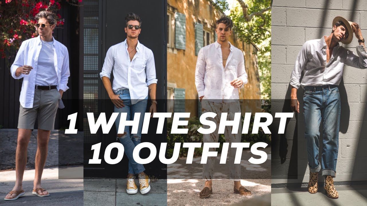 10 Ways to Style a White Shirt | Men's Fashion | Parker York Smith ...