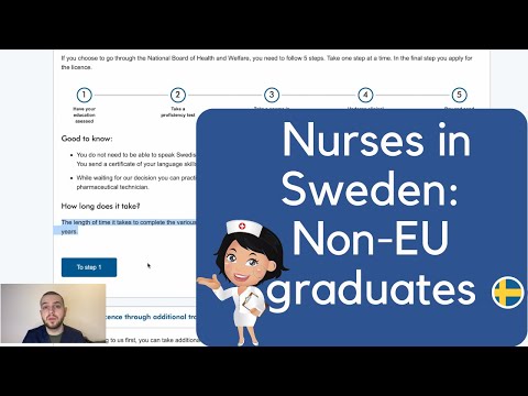 Work as a Nurse in Sweden! What you need to know today!