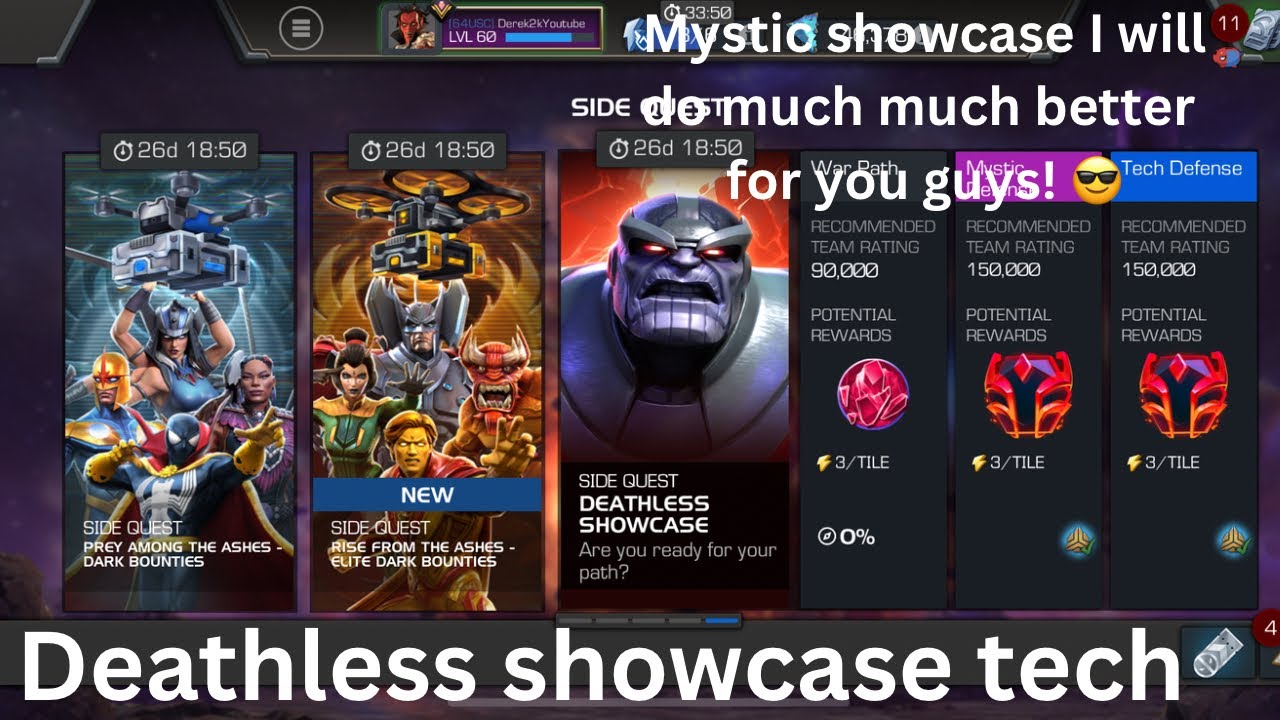 Deathless showcase tech - YouTube