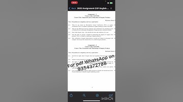 BAPI 003 ENGLISH MEDIUM SOLVED ASSIGNMENT 2022-23 FOR PDF WHATSAPP ON 9354372788
