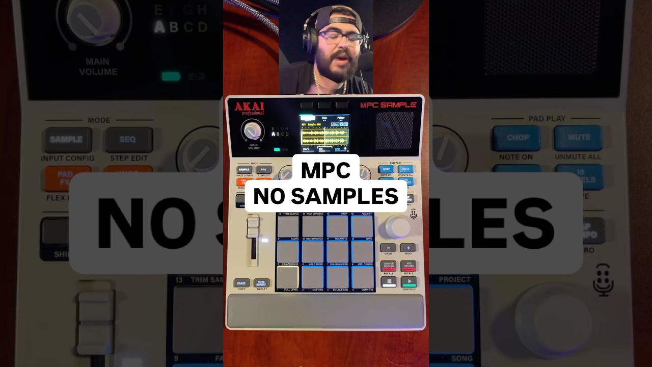 I like Using The MPC Sample To Chop My Own Melodies From Ableton