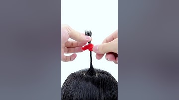 Hướng dẫn uốn tóc con sâu #hairstyle #music #hairtok #hair #beauty