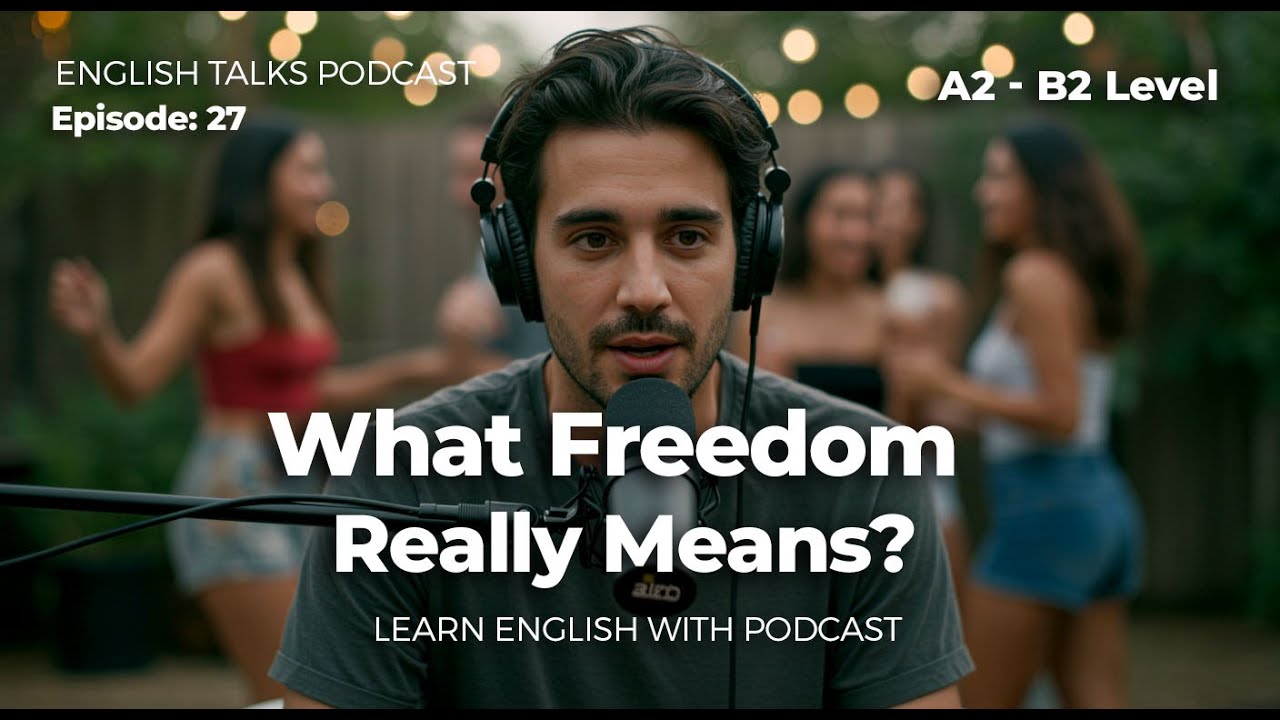 Real Life Topic Image Learn Easy English with Real-Life Topics | What Freedom Really Means ...