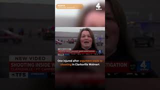 One injured in shooting at Clarksville Walmart