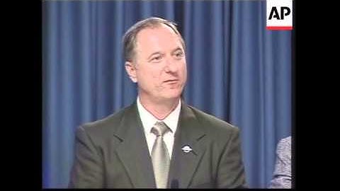 Countdown clock is reset ahead of launch, NASA presser