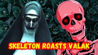 Skeleton Reacts to the Conjuring 2 horror Scene | Horror movies