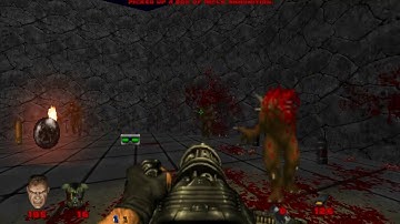 Doom 2: Hell on Earth - MAP10: Refueling Base [Brutal Doom v20b: Black Edition]