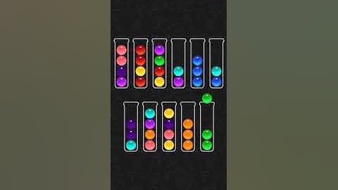 Level 492 of Ball Sort Color Water Puzzle
