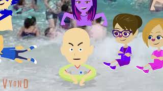 Clic Caillou Misbehaves At Great Wolf Lodge
