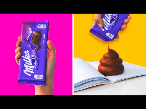 <strong>OMG</strong>! 신박한 학교용 장난. 10가지 DIY 개학용 장난과 팁 by <strong>5</strong>-Minute crafts