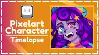 Eldritch Princess | Pixelart Character Portrait Timelapse