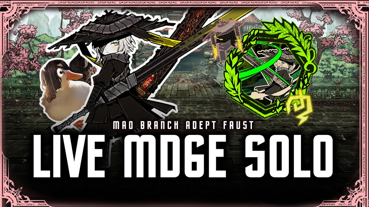 [Limbus Company] Mao, cut this MD6E Solo LIVE #16 (ft. Mao Branch Adept Faust)