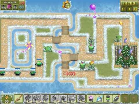 Garden Rescue Christmas Edition Level 22 General Walkthrough