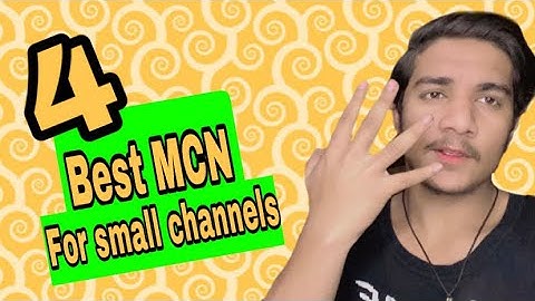 4 best MCN for small channel | how to join MCN for small channels
