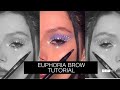 ✨ Brow Tutorial x Euphoria Edition ✨#shorts