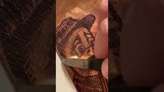 Mezzotint: Scraping and Burnishing