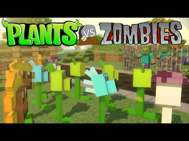 Watch Clip: Plants vs Zombies vs Minecraft