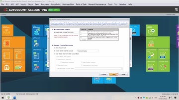 AutoCount V2: How To Create A New Account Book