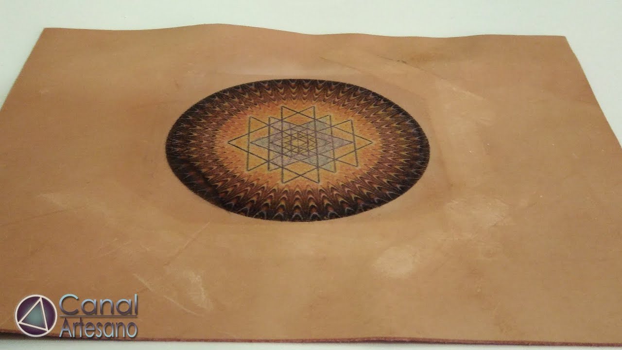 Transferencia de imagen en cuero - DIY Tutorial