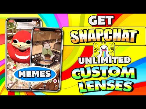 get-custom-snapchat-lenses-memes---unlimited-on-ios/android-(no-jailbreak/root)-working-2018