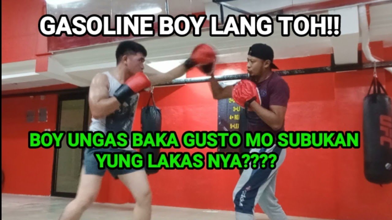 BAKA GUSTO MO SUBUKAN YUNG LAKAS NYA??? BOY UNGAS MAHIHINA LANG NAMAN