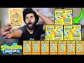Opening OVER 500 Of VINTAGE Spongebob Squarepants SERIES 2 BOOSTER PACKS I PULLED THE SKETCH CARD 