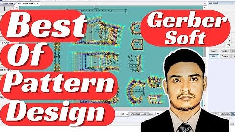 Gerber, cad pattern, pattern making course, Gerber marker making,